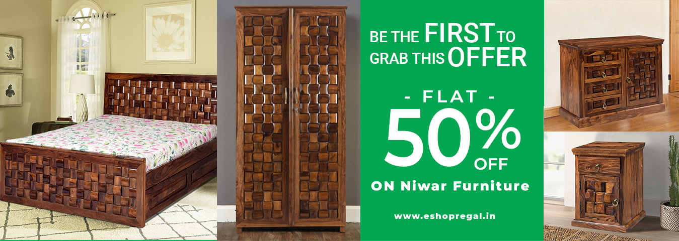 Sale Flat 50% discounts on niwar furniture collection in pune bangalore indor jaipur